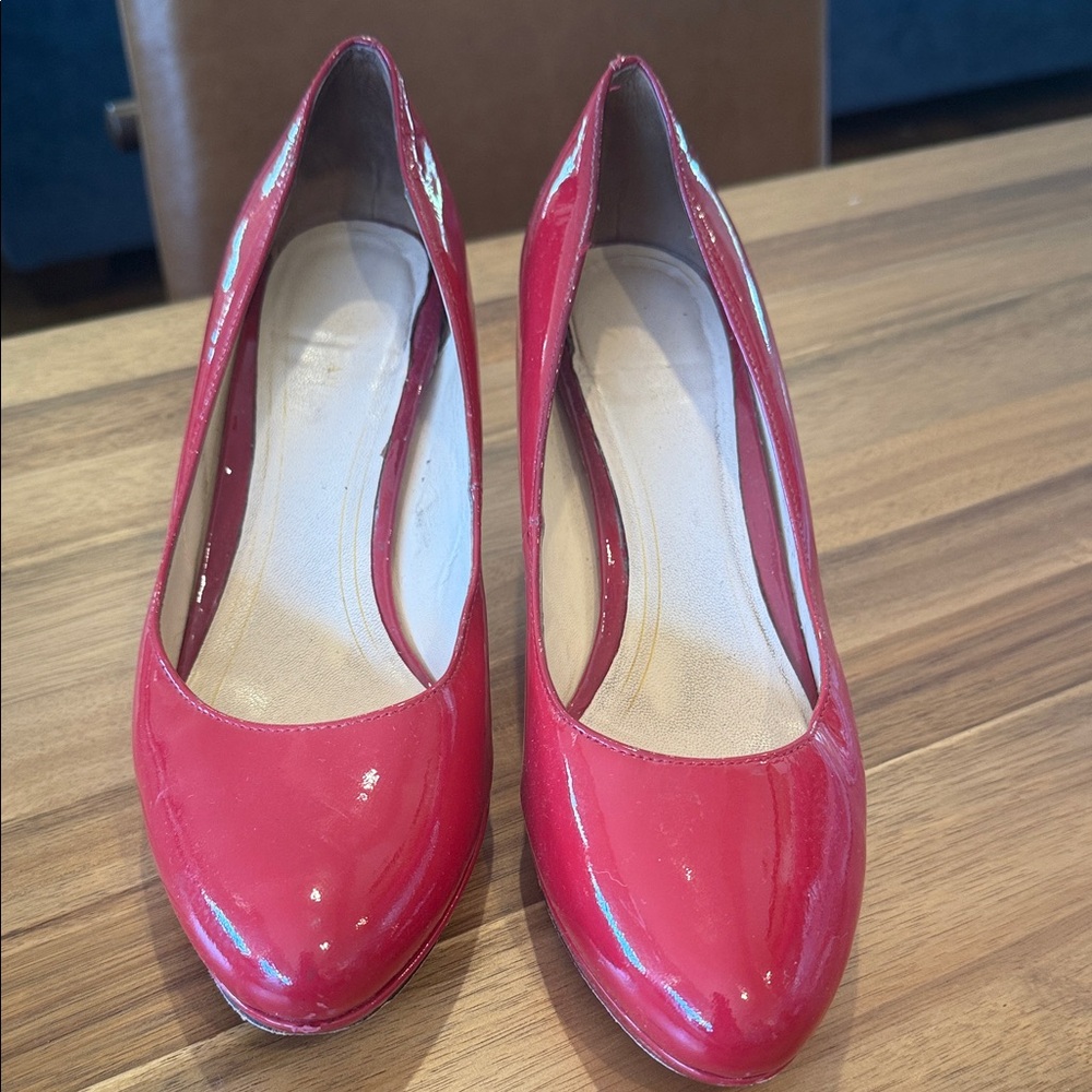 Cole Haan x Nike Air Red Patent Leather Heels